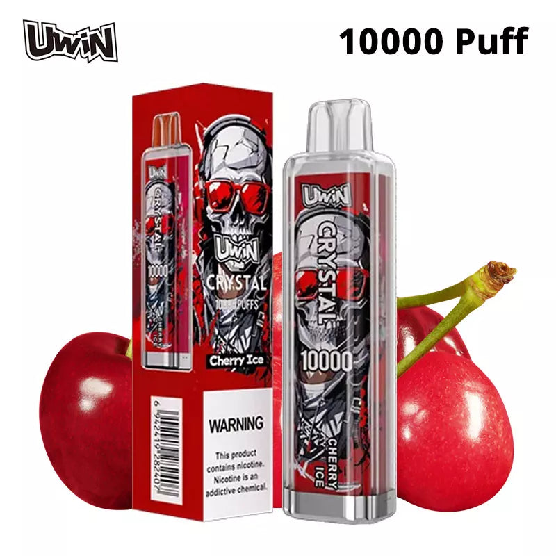 Uwin 10000 Puffs Wholesale Crystal Disposable Vape Pen Vaper 10K 12K 15K 30K 50K Electronic Cigarette