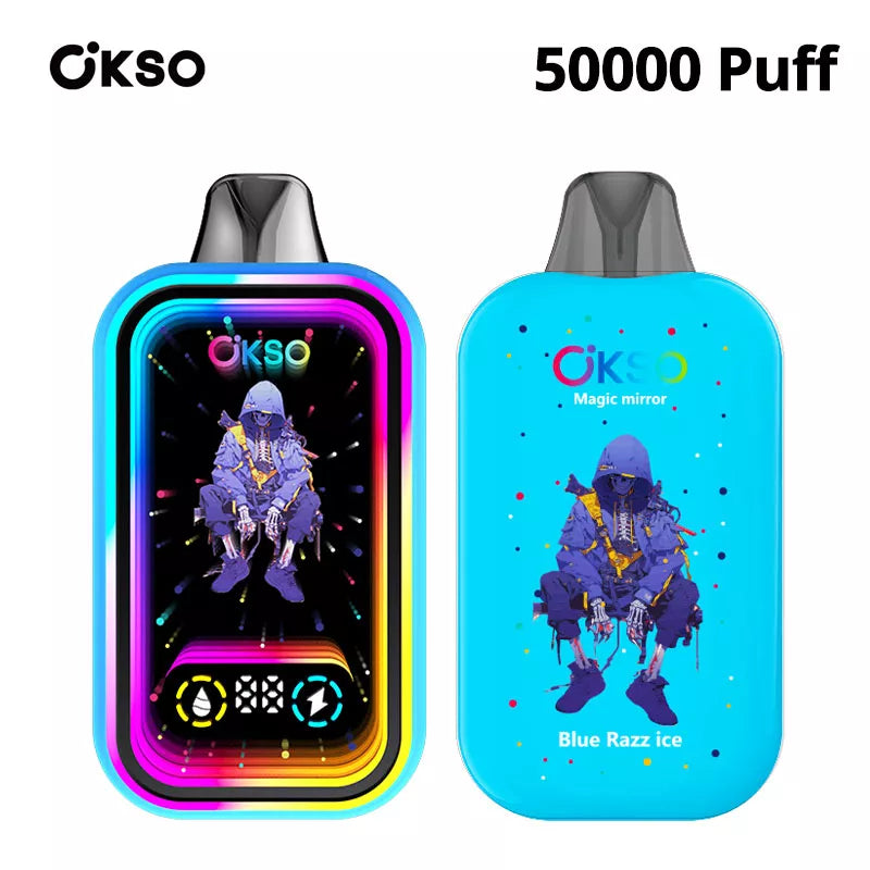 OKSO Magic Mirro 50000 Puffs 50k Vape 10 Flavors List Good Price