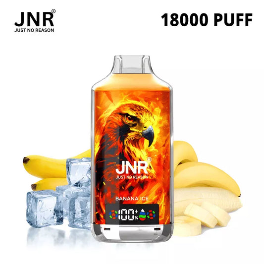 JNR 18000 18k Puffs Falcon X Vape Wholesale Price France Belgium Netherlands-950mAh Battery, 24ml E-liquid, Multiple Nicotine 28 Flavors