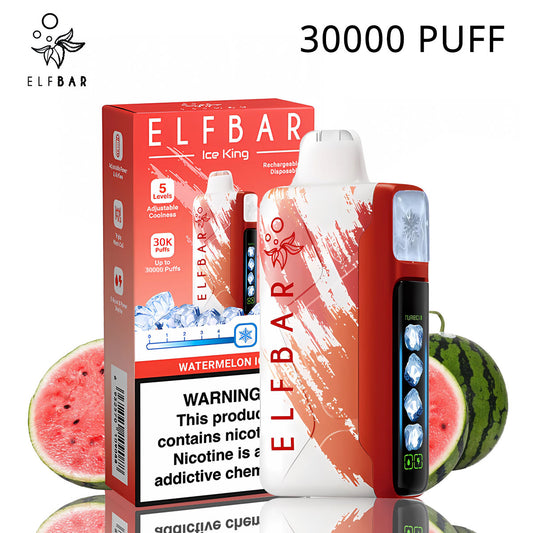 Elfbar Ice King 30000 Puffs Best Price 15 Flavour 5% Nicotine Vape