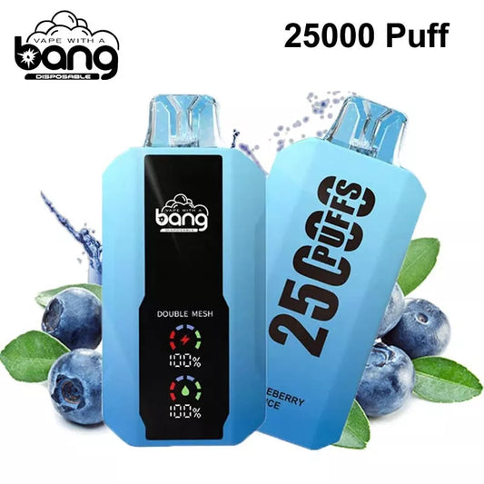 Bang 25000 Puffs Vape 25K Disposable Vape Pen E Cigarette Prefilled 30ml 650mAh Disposable Vape 12 Flavors