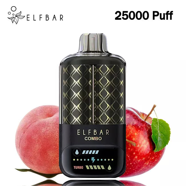 Elf Bar Combo 25000 Puffs 25k Disposable Vape 2 Pods