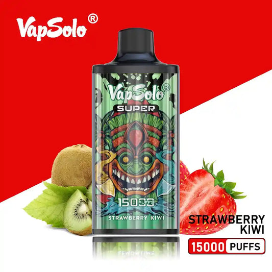 Vapsolo Super 15000 Puffs 15 Flavors 0% 2% 5% Nicotine Disposable Vape
