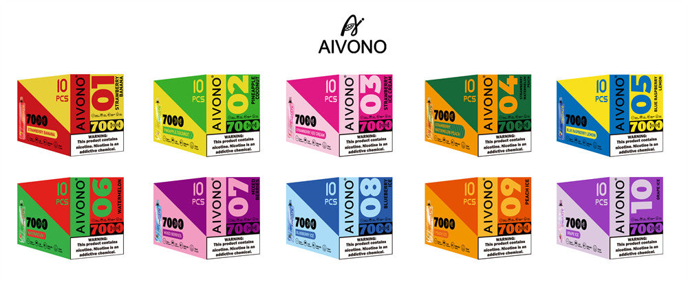 AIVONO AIM GUN 7000Puffs Disposable Vape Wholesale