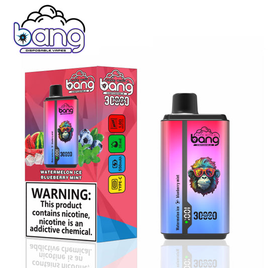Bang Original 36000 Puffs Double Flavors Disposable Vape-550mAh Battery, 36ml E-liquid, Multiple Nicotine 12 Flavors