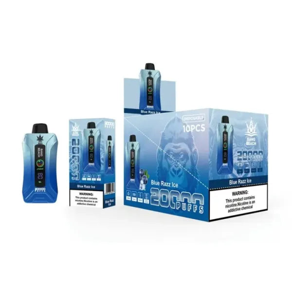 Bang BEACH 20000 Puffs 20K - 35mL 650mAh 5% Nic Salt, Smart Display, 12 Flavors