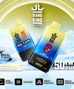 Bang King 50000 Puffs Disposable Vape(0% to 5% Nicotine) - 50ml E-Liquid, 850mAh Battery