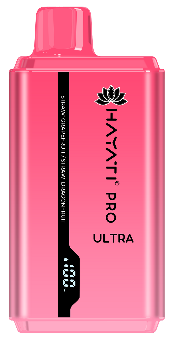 Hayati Pro Ultra 15000 Puffs Disposable Vape 2% Nicotine 850mAh Rechargeable Battery 45 Flavors
