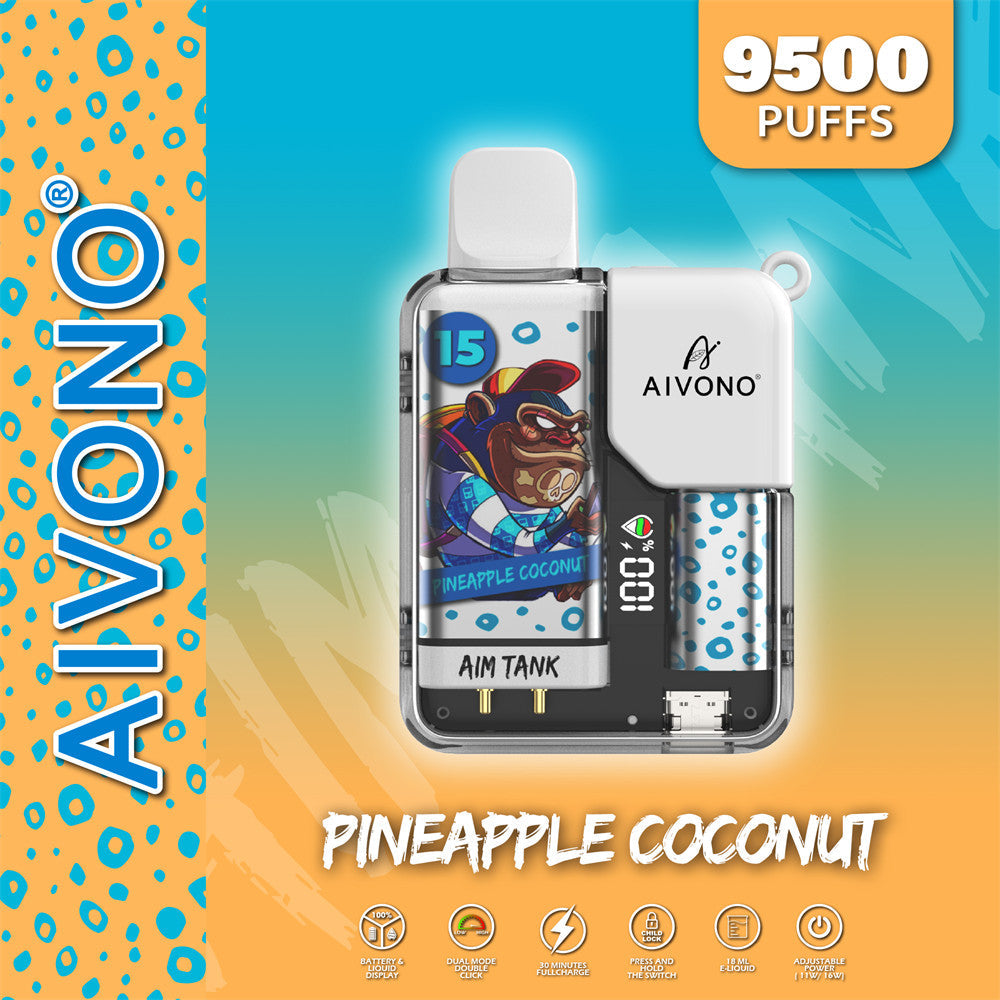 AIVONO AIM TANK 9500Puffs Disposable Vape Wholesale