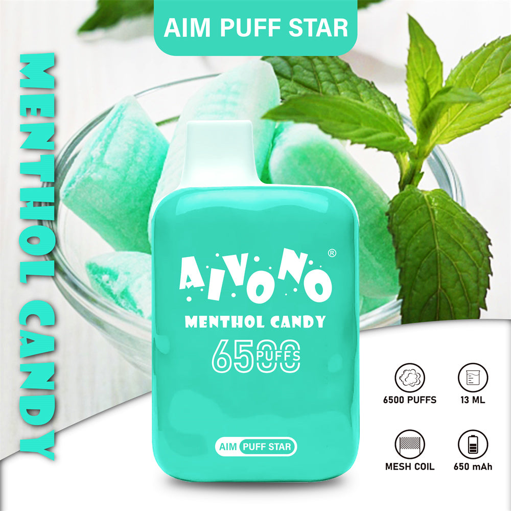 AIVONO AIM PUFFSTAR 6500Puffs Disposable Vape Wholesale
