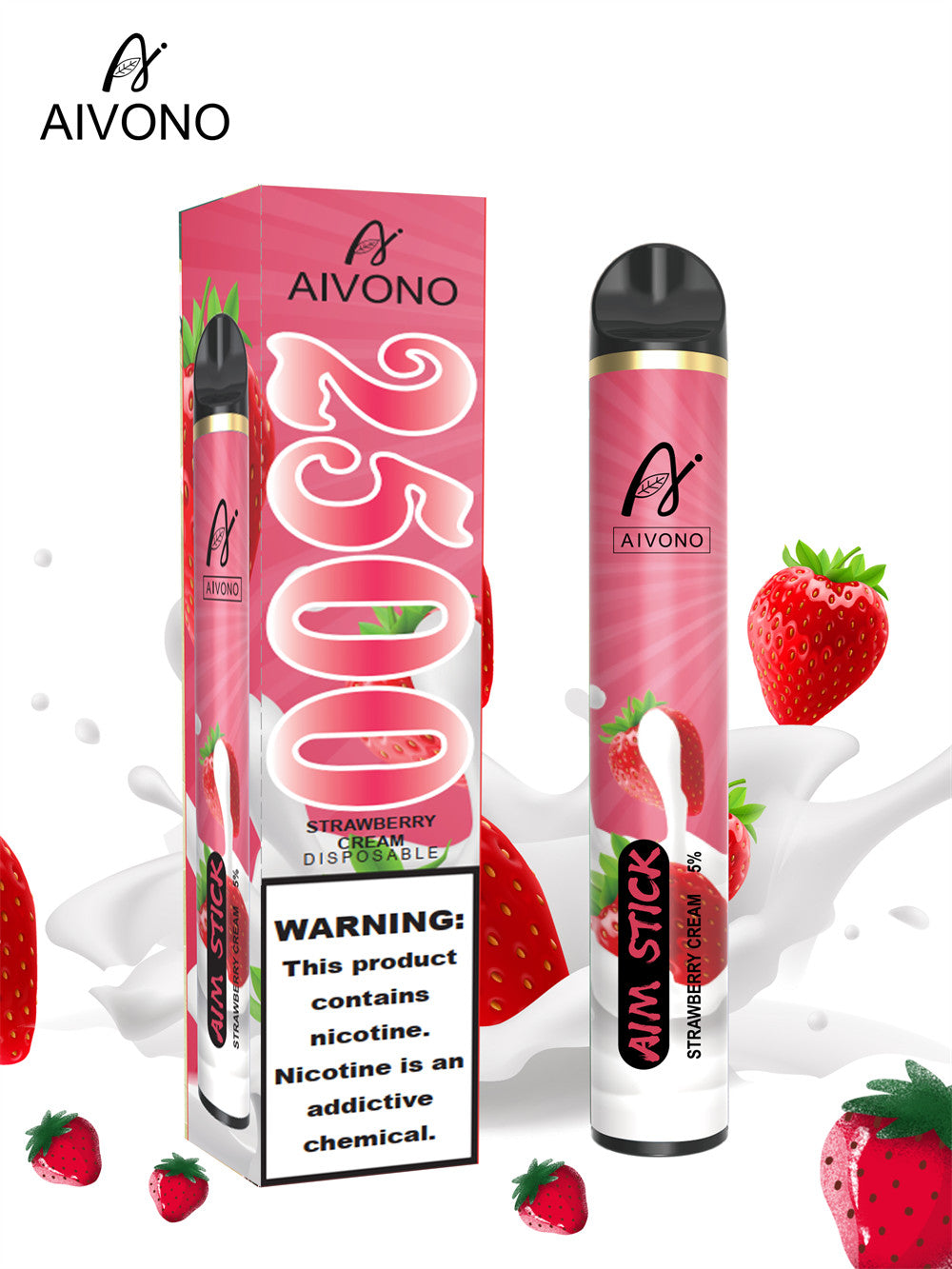 AIVONO AIM STICK 2500Puffs Disposable Vape Wholesale