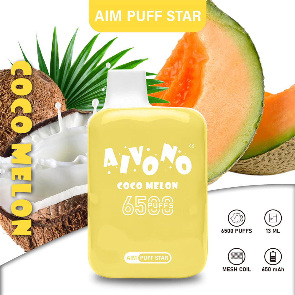 AIVONO AIM PUFFSTAR 6500Puffs Disposable Vape Wholesale