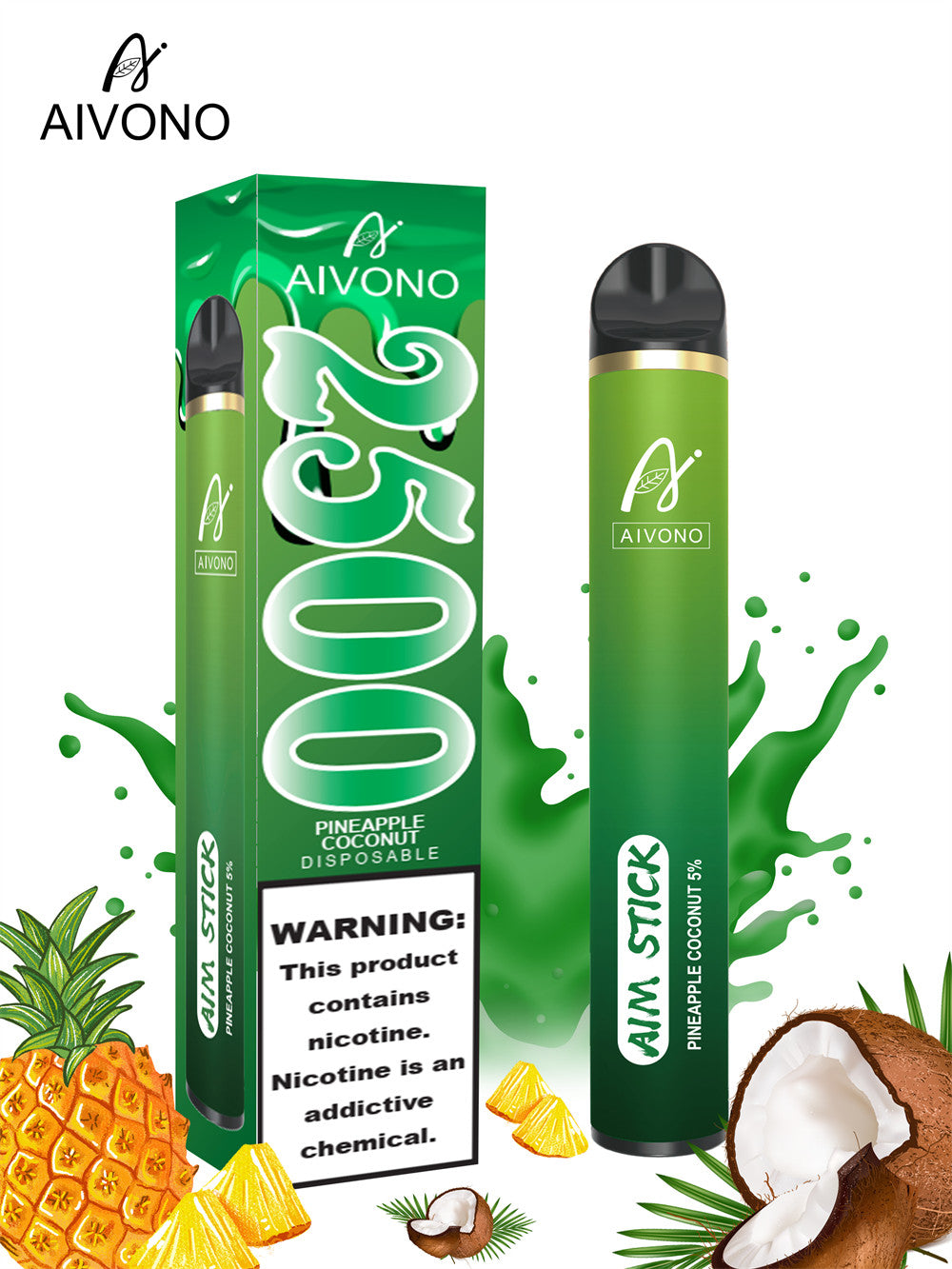 AIVONO AIM STICK 2500Puffs Disposable Vape Wholesale