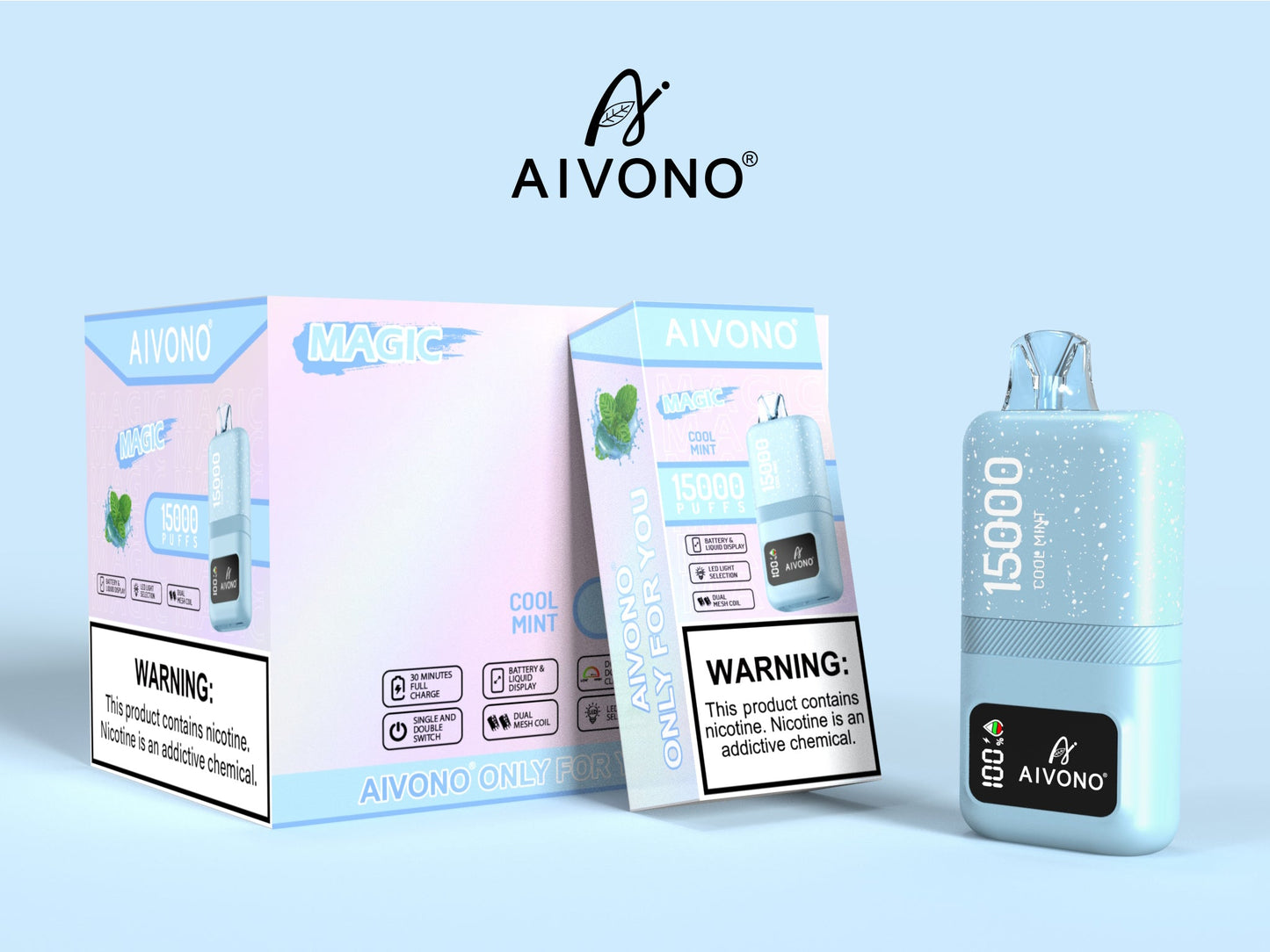 AIVONO MAGIC 15000 Puffs Disposable Vape Wholesale