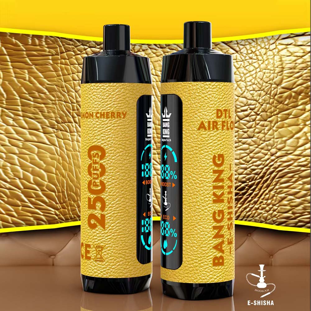 Bang King Original 25000 puffs 25K Shisha Hookah Delphi Tech Al Fakher 8000 pro max disposable vape-650mAh Battery, 30ml E-liquid, Multiple Nicotine 12 Flavors