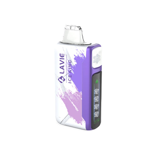 LAVIE ICE KING 50000 Puffs 5-Level Coolness and Power Adjustment Disposable Vape Wholesale-850mAh Battery, 24ml E-liquid, Multiple Nicotine 12 Flavors