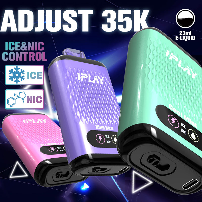 IPLAY ADJUST 35000 Puffs Disposable Vape Wholesale
