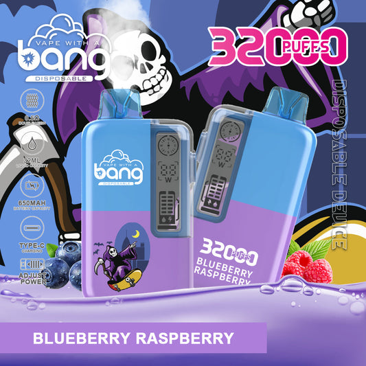 BangKing 32000 Puffs 32K Smart Full Screen Turn Ice Wholesale Disposable Vape Puff 32k Prefilled Pod – 650mAh Battery, 32ml E-liquid, Multiple Nicotine Strength Options 12 Flavors