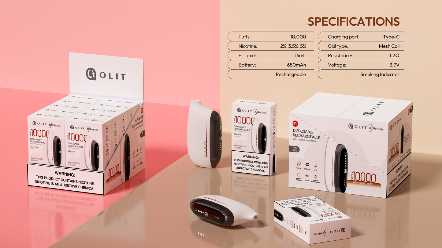 OLIT KIRA Pro 10000 Puffs Disposable Vape Wholesale