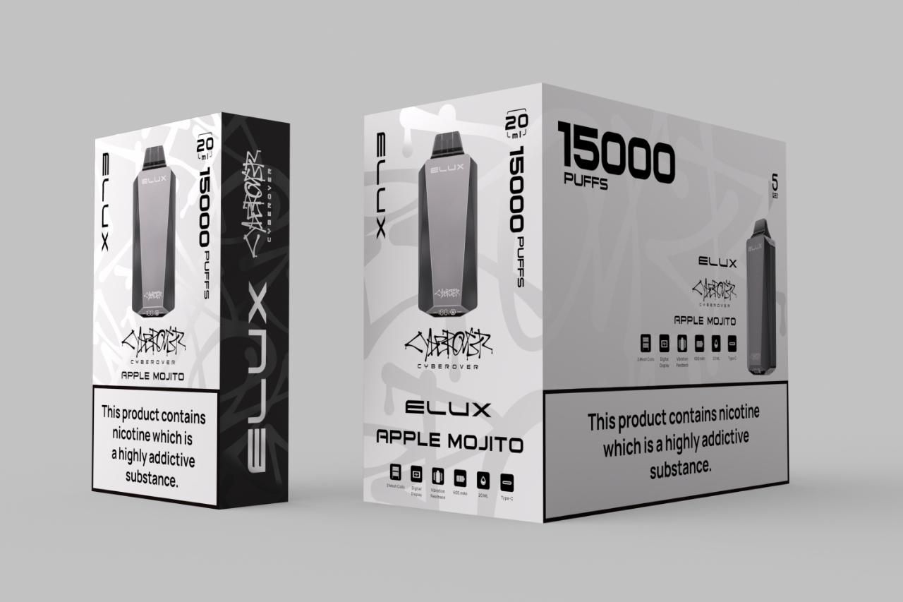 Elux Cyberover 15000 Puffs Disposable Vape