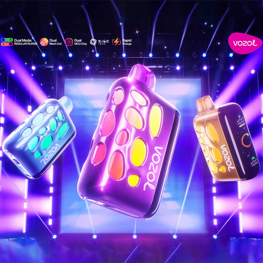 VOZOL RAVE 50000 Puffs Disposable Vape Wholesale-10000mAh Battery, 50ml E-liquid, Multiple Nicotine 15 Flavors