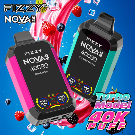 Fizzy Nova Plus 40000 40K Puffs Dual Mesh Coil Disposable Vape-Next-Level Premium Vaping