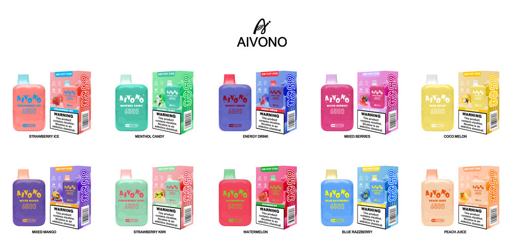 AIVONO AIM PUFFSTAR 6500Puffs Disposable Vape Wholesale