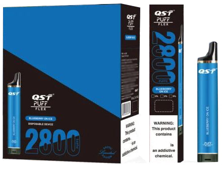 QST Puff Flex 2800 Puffs Vape Disposable Wholesale Electronic Cigarettes 0% 2% 3% 5% 8 ml Pod 850mah Battery Pen Minimum Order 100pcs