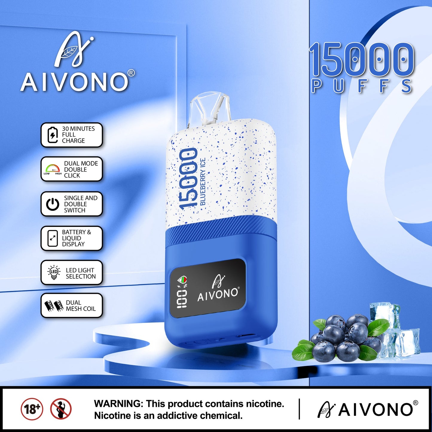 AIVONO MAGIC 15000 Puffs Disposable Vape Wholesale