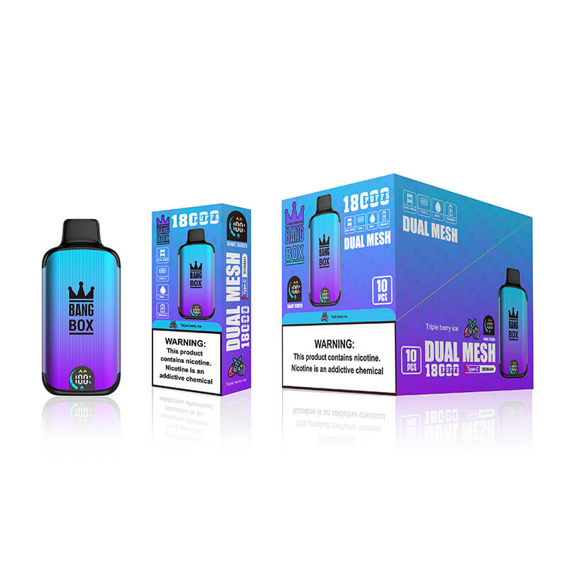 Bang box 18000 puff Disposable Vape Wholesale 26 ML 850 mAh 12 Flavors