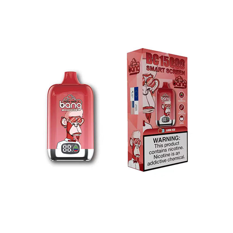 Bang disposable BC 15000 puff Disposable Vape Wholesale Vape Pen E Cigarette Prefilled 25ml 650mAh 12 Flavors