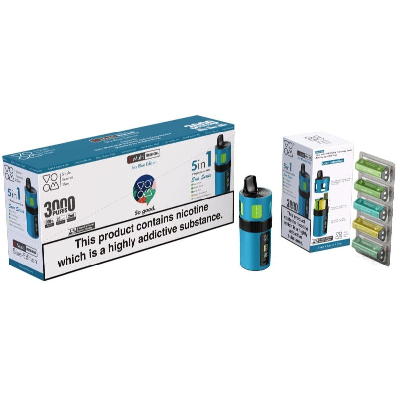 VOOM 5 Multi 3000 Puffs Disposable Vape Wholesale