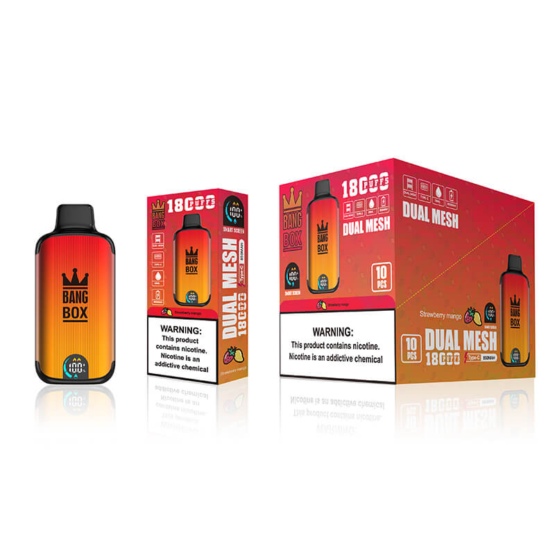 Bang box 18000 puff Disposable Vape Wholesale 26 ML 850 mAh 12 Flavors