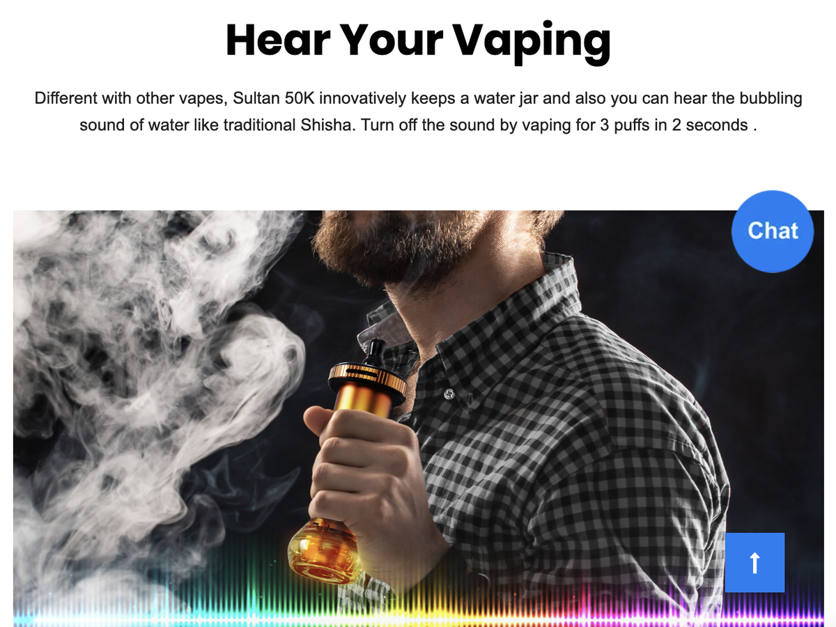 MOSMO Sultan 50000 Puffs Hookah Shape Disposable Vape Wholesale-800mAh Battery,Multiple Nicotine15 Flavors