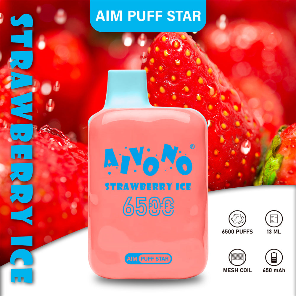 AIVONO AIM PUFFSTAR 6500Puffs Disposable Vape Wholesale