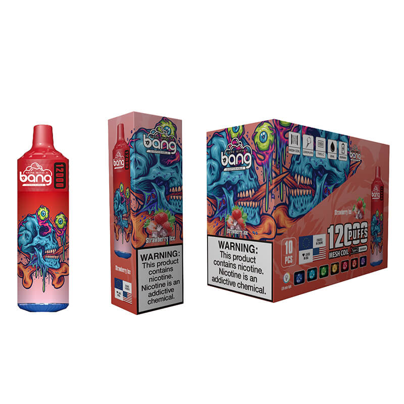 Bang disposable 12000 puff Disposable Vape 650 mAh 20 ML 20 Flavors