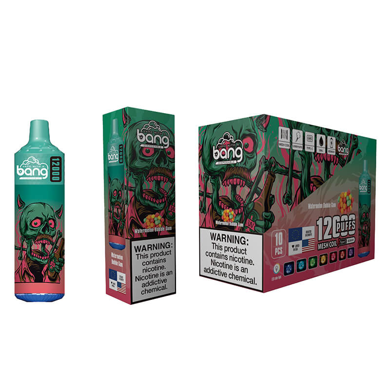 Bang disposable 12000 puff Disposable Vape 650 mAh 20 ML 20 Flavors