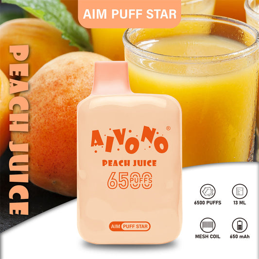 AIVONO AIM PUFFSTAR 6500Puffs Disposable Vape Wholesale