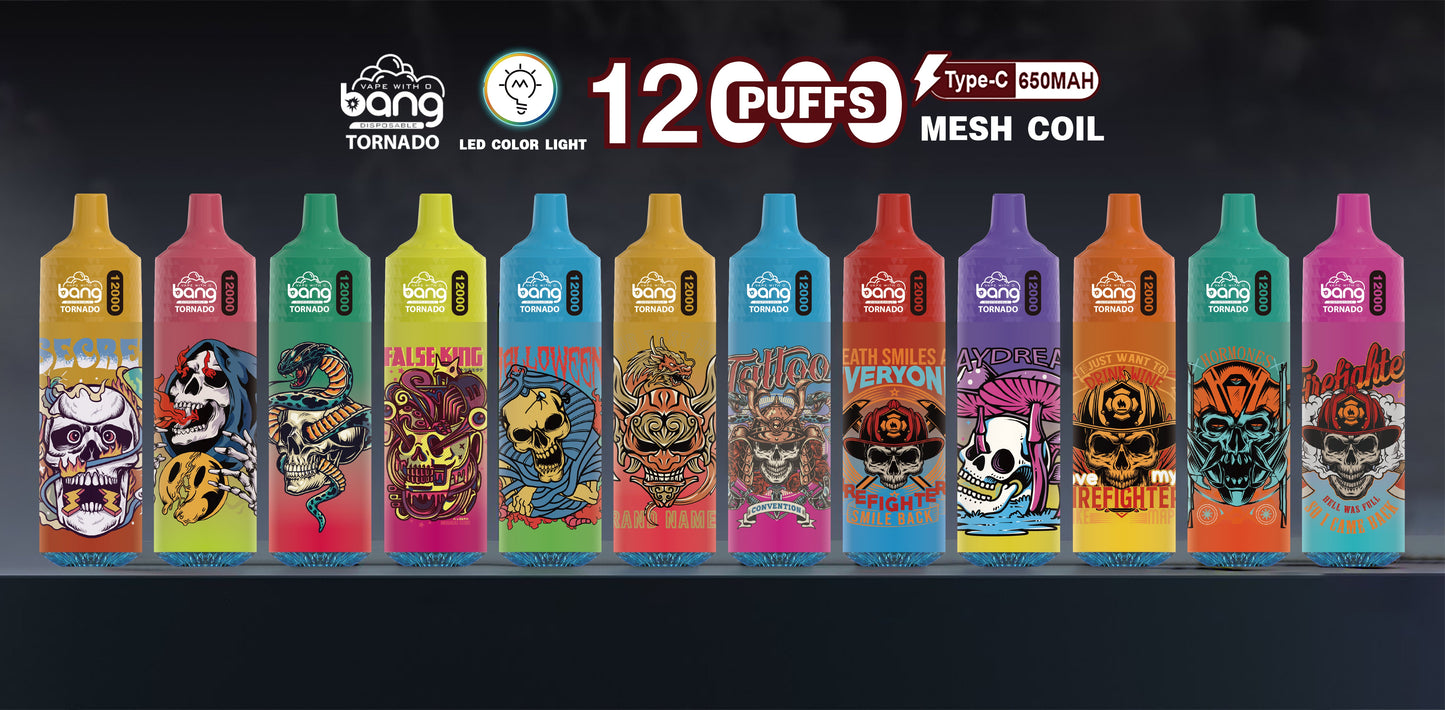 BangKing 12000 Puffs 12K Smart Full Screen Turn Ice 30ML 10ML 850mah Wholesale Disposable Vape Puff 12k Prefilled Pod
