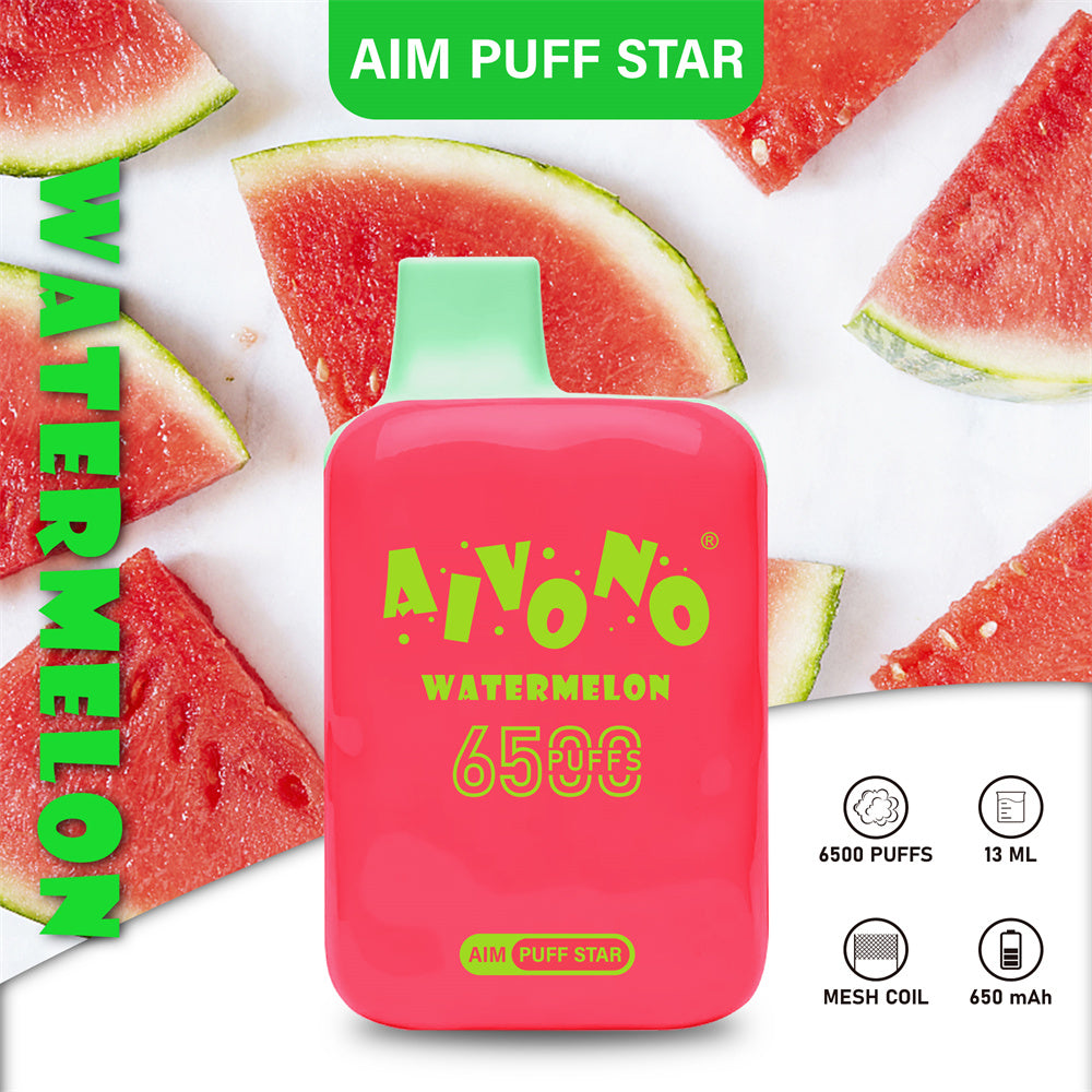AIVONO AIM PUFFSTAR 6500Puffs Disposable Vape Wholesale