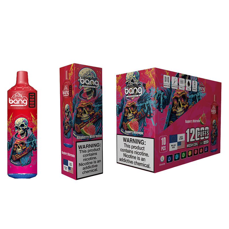 Bang disposable 12000 puff Disposable Vape 650 mAh 20 ML 20 Flavors