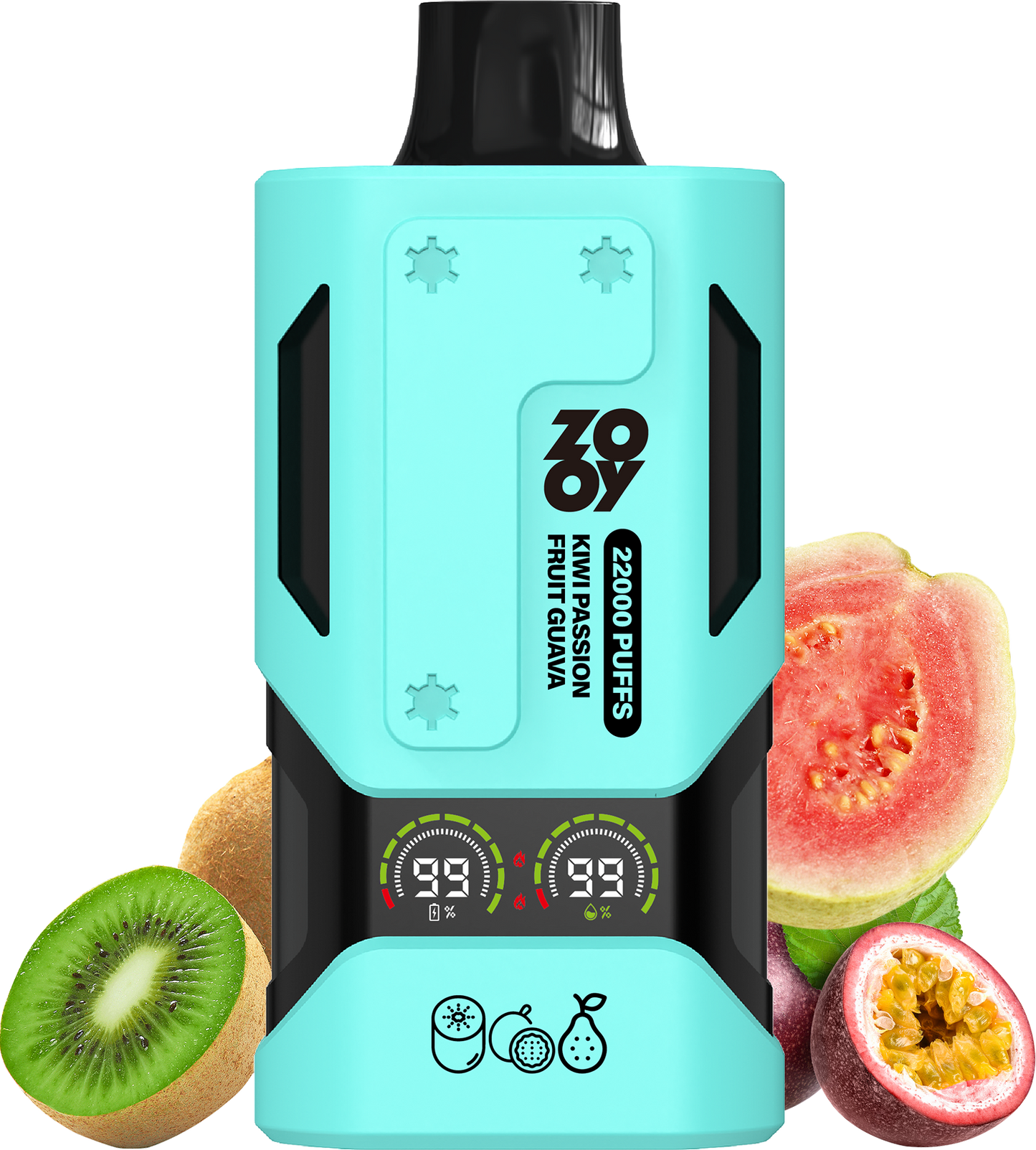 ZOOY Vape Vapor 22000 PUFF Disposable Vape In Sales