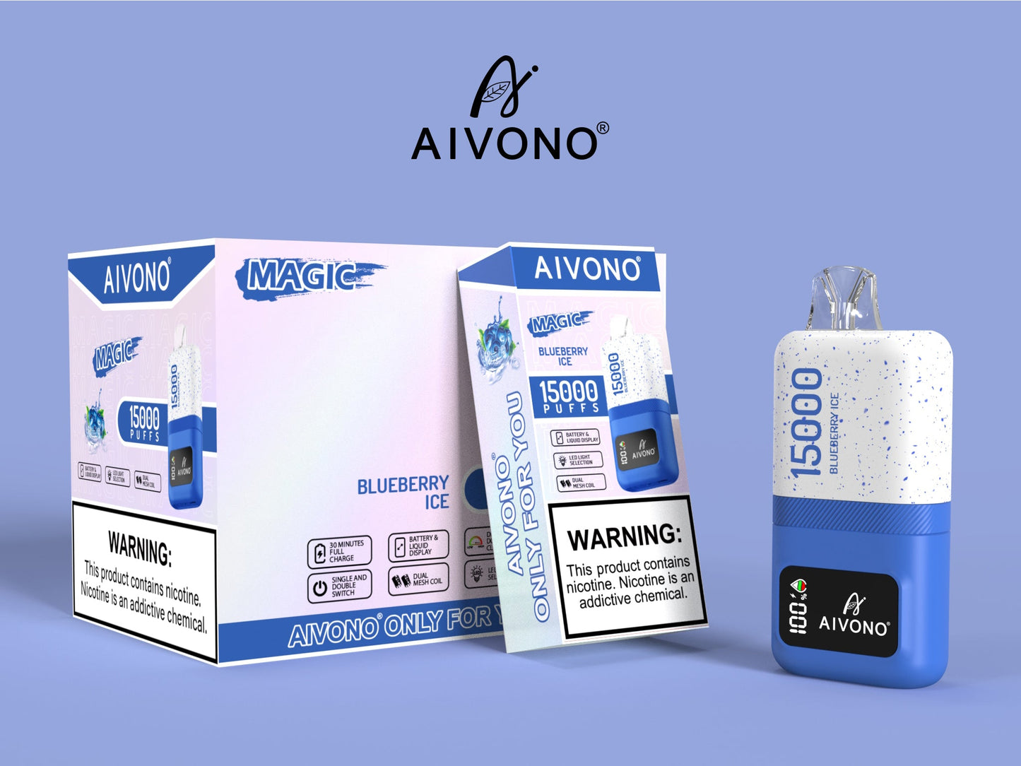 AIVONO MAGIC 15000 Puffs Disposable Vape Wholesale