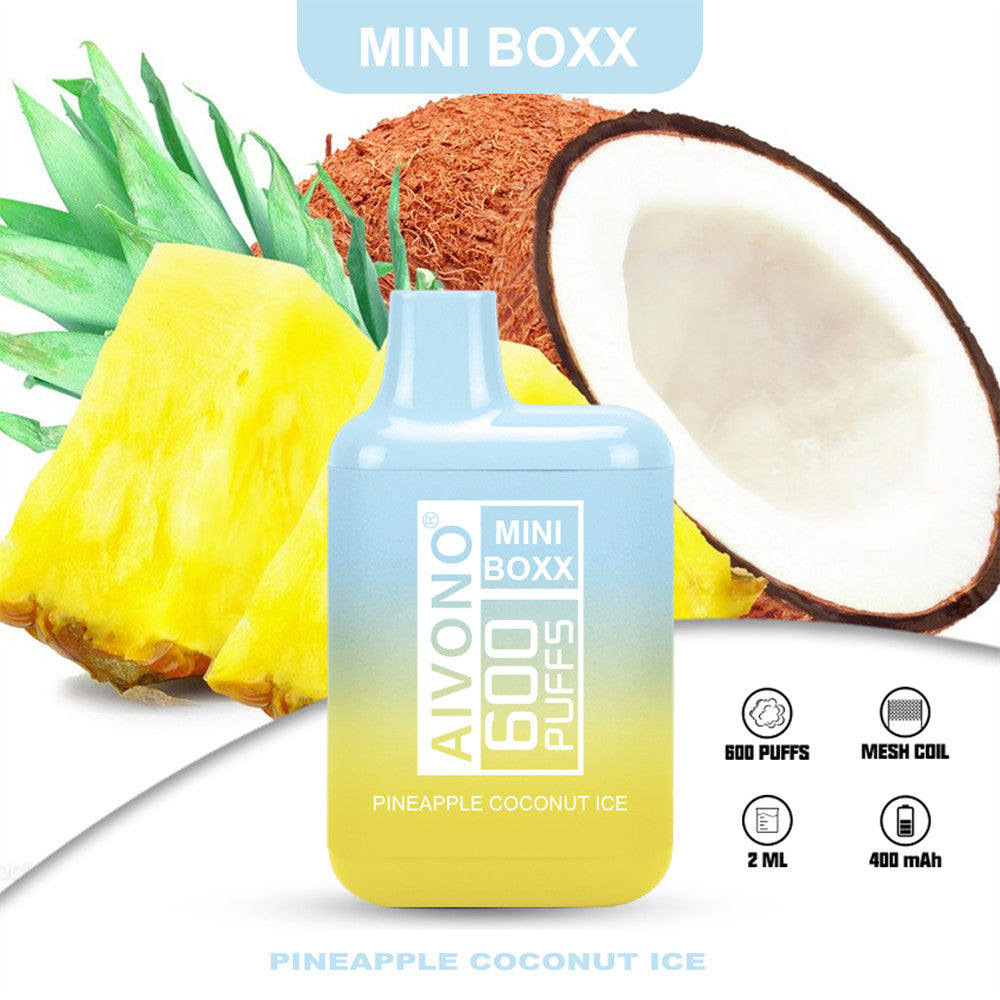 AIVONO MINI BOXX 600Puffs Disposable Vape Wholesale