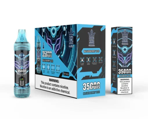 Bang King 35000 Puffs Disposable Vape(0%-5% Nicotine) - 35ml E-Liquid, 700mAh Battery 12 Flavors