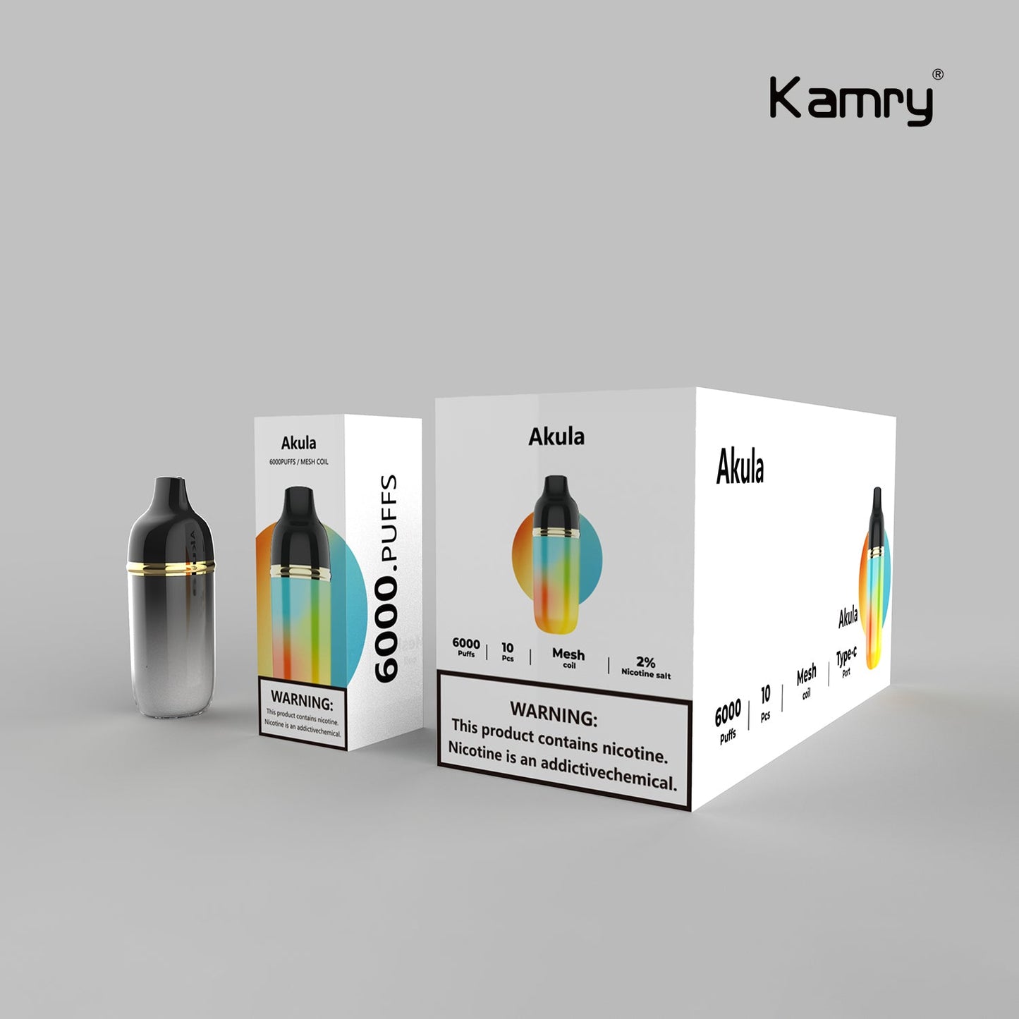Kamry Akula 6000 Puffs Disposable Vape Wholesale