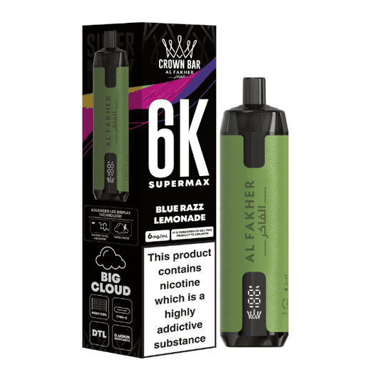 Al Fakher Supermax 6K Disposable Vape