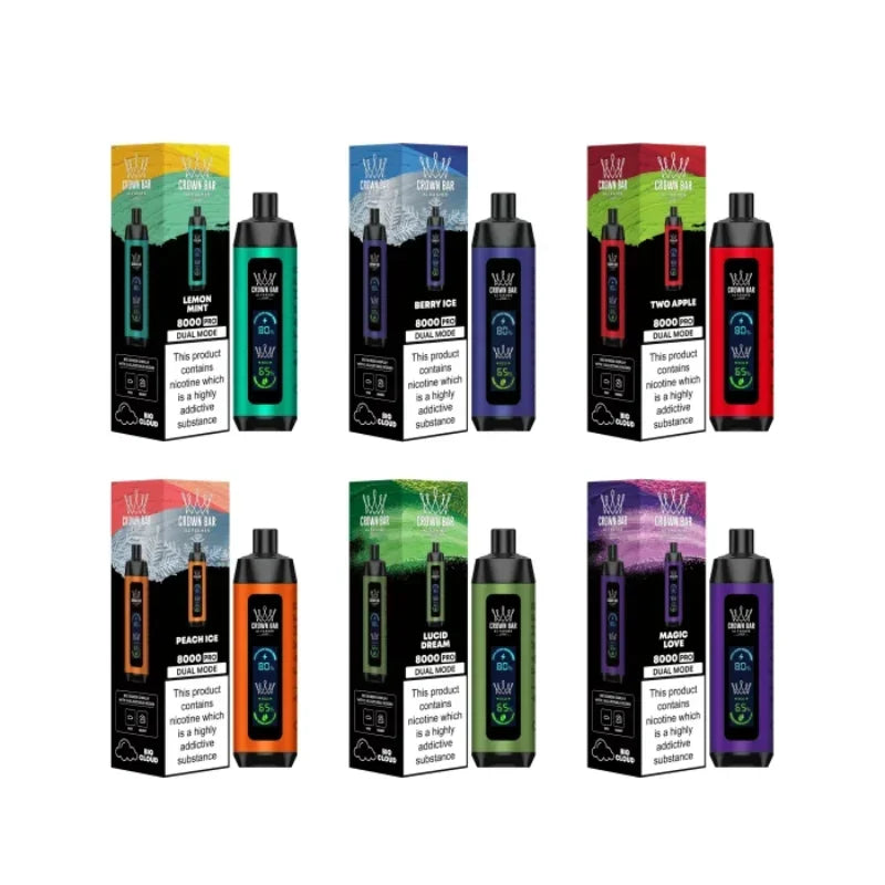 Al Fakher Crown Bar Pro 8000 Puffs Disposable Vape