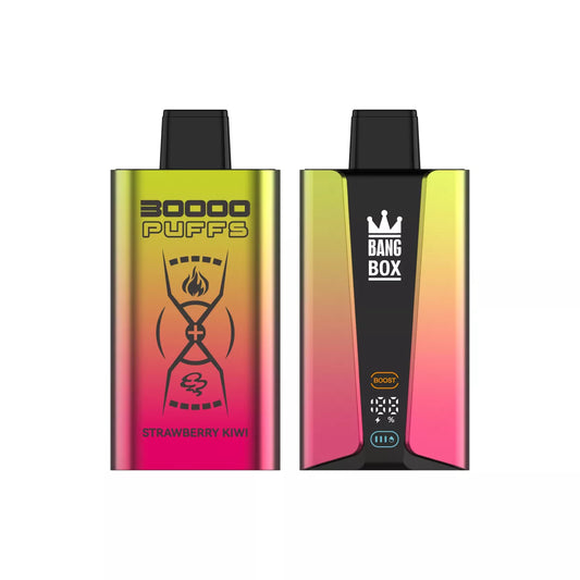 Bang Box 30000 Puffs Dual Mesh (0% - 5%) Low Nicotine Bulk Buy Rechargeable Disposable Vapes Pen Wholesale- 35ml E-Liquid, 850mAh Battery 12 Flavors