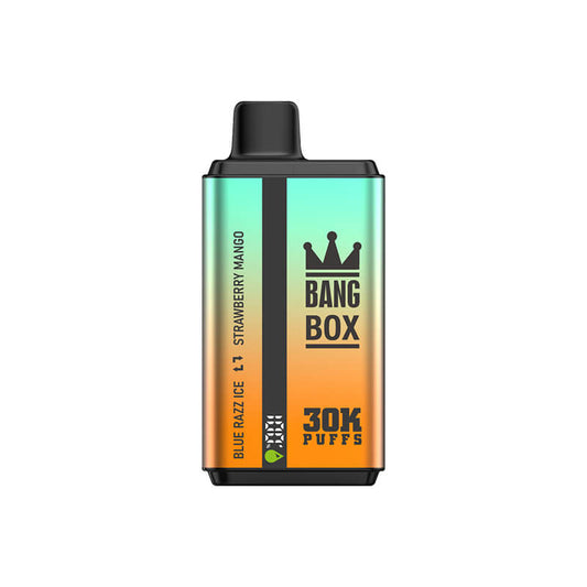 BANGBOX 30000 puffs dual flavors vape LED Display 35ml capcity Batterya 850MAH 12 Flavors
